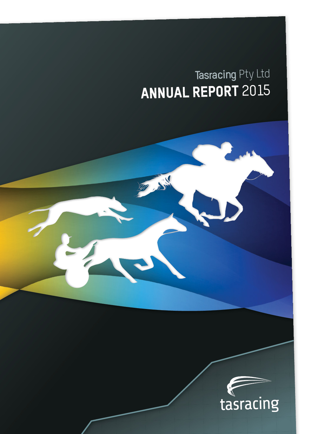 Tasracing - annual report cover