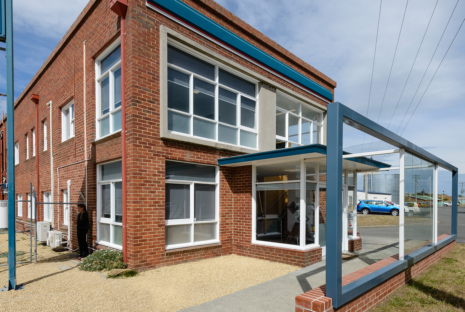 Bennett's office fit out - entry