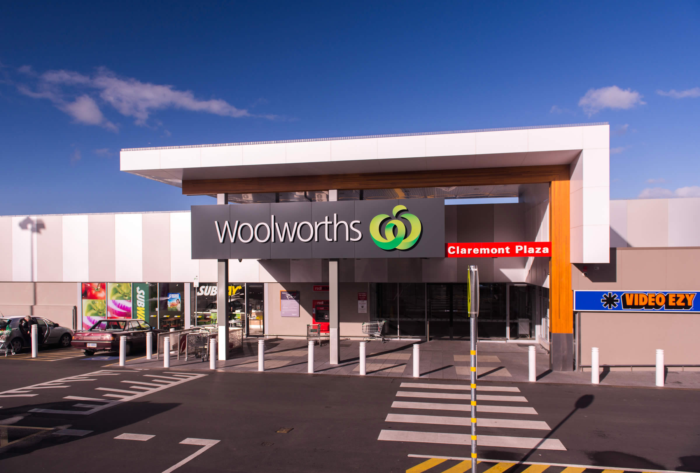 Claremont Plaza Architecture projects including commercial, education, shopping centre, office