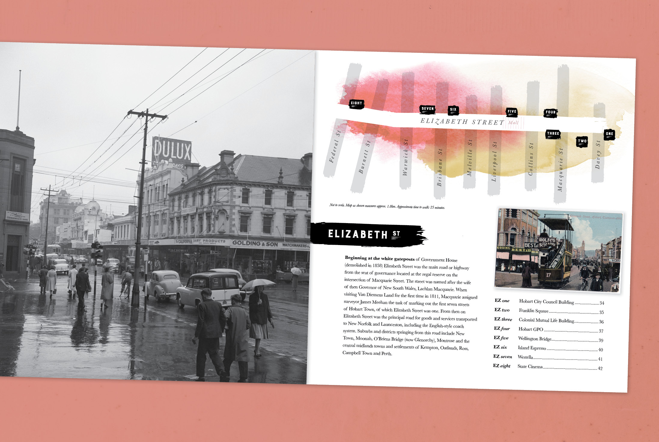 Discovering Hobart - inside cover