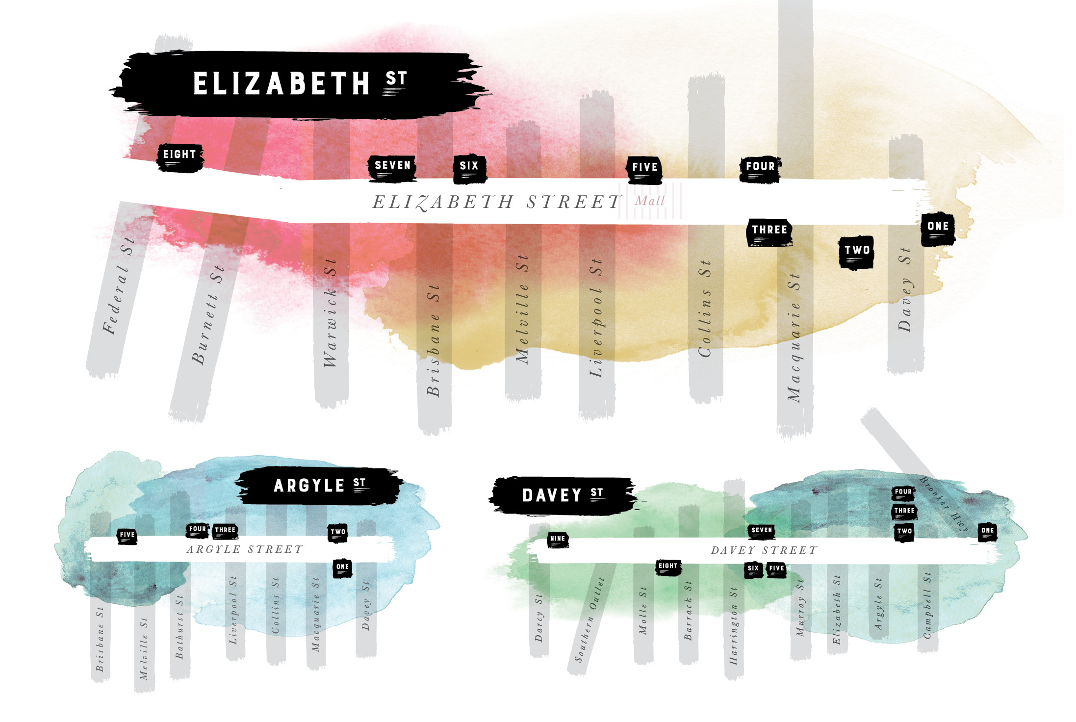 Discovering Hobart - street maps 1