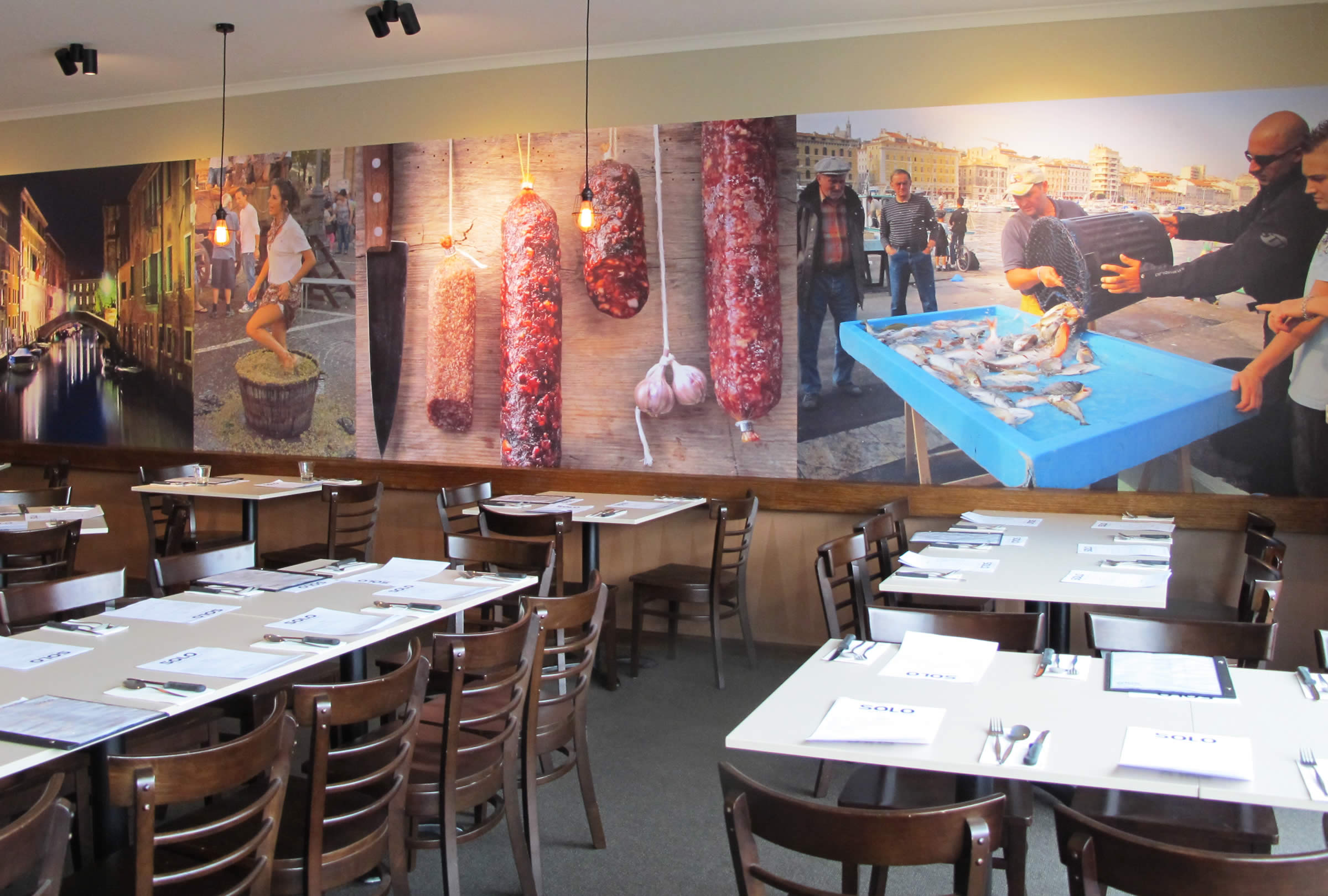 Solo Pizza & Pasta Architecture projects including commercial